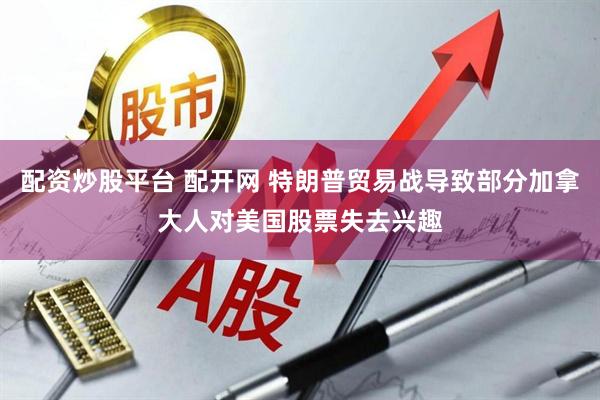 配资炒股平台 配开网 特朗普贸易战导致部分加拿大人对美国股票失去兴趣